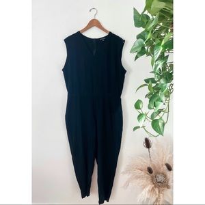 Eileen Fisher Lightweight Crepe Stretch Jumpsuit